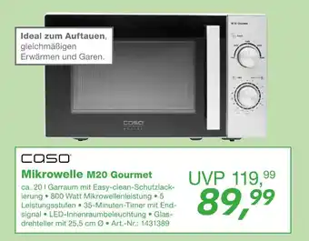 EP Caso mikrowelle m20 gourmet Angebot