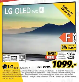 MEDIMAX Lg oled55c58la Angebot