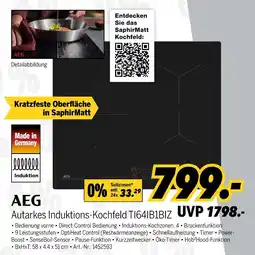 MEDIMAX Aeg autarkes induktions-kochfeld ti64ib1biz Angebot