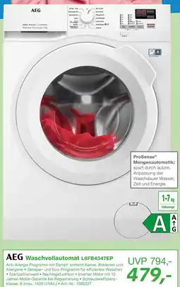 EP Aeg waschvollautomat l6fb4347ep Angebot