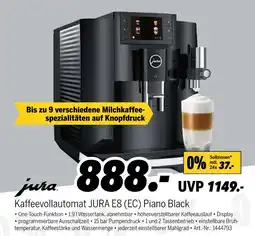 MEDIMAX Jura kaffeevollautomat jura e8 (ec) piano black Angebot