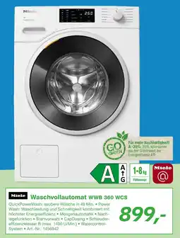 EP Miele waschvollautomat wwb 360 wcs Angebot