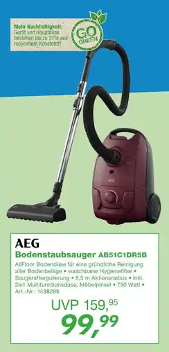 EP Aeg bodenstaubsauger ab51c1dr5b Angebot