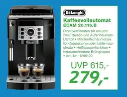 EP Delonghi kaffeevollautomat ecam 20.116.b Angebot