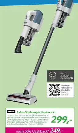 EP Miele akku-stielsauger duoflex hx1 Angebot