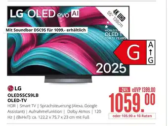 Hirsch und Ille Lg oled55c59lb oled-tv Angebot