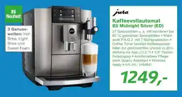 EP Jura kaffeevollautomat e8 midnight silver (ed) Angebot