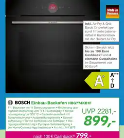 EP Bosch einbau-backofen hbg774kb1f Angebot