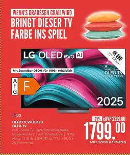 Hirsch und Ille Lg oled77c59lb.aeu oled-tv Angebot