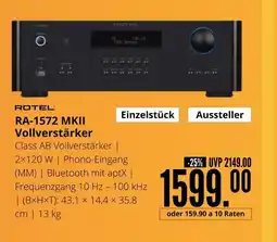Hirsch und Ille Rotel ra-1572 mkii vollverstärker Angebot