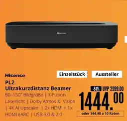 Hirsch und Ille Hisense pl2 ultrakurzdistanz beamer Angebot