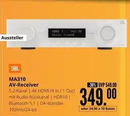 Hirsch und Ille Jbl ma310 av-receiver Angebot