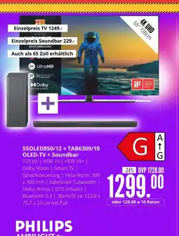 Hirsch und Ille Philips 55oled850/12 oled-tv Angebot