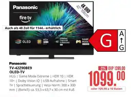 Hirsch und Ille Panasonic tv-42z90be9 oled-tv Angebot