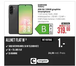 Hirsch und Ille Samsung galaxy a56 5g 128gb graphite smartphone Angebot
