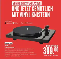 Hirsch und Ille Music hall mmf 2.3 plattenspieler Angebot