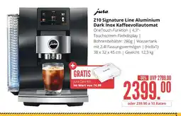 Hirsch und Ille Jura z10 signature line aluminium dark inox kaffeevollautomat Angebot