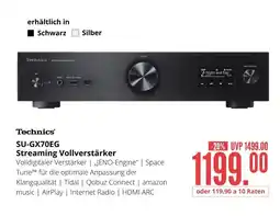 Hirsch und Ille Technics su-gx70eg streaming vollverstärker Angebot