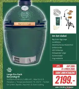 Hirsch und Ille Big green egg large pro pack keramikgrill Angebot