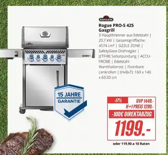 Hirsch und Ille Napoleon rogue pro-s 425 gasgrill Angebot