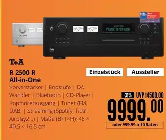 Hirsch und Ille T+a r 2500 r all-in-one Angebot