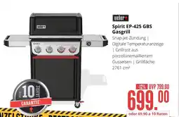 Hirsch und Ille Weber spirit ep-425 gbs gasgrill Angebot