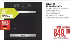 Hirsch und Ille Miele h 2465 bp einbau-backofen Angebot