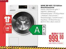 Hirsch und Ille Miele wwb 380 wps 125 edition waschmaschine Angebot