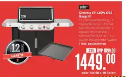 Hirsch und Ille Weber genesis ep-435w gbs gasgrill Angebot