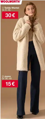 Woolworth Woolworth teddy-mantel Angebot