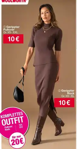 Woolworth Gerippter pullover Angebot