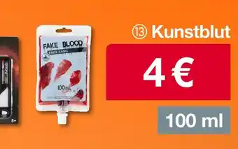 Woolworth Kunstblut Angebot
