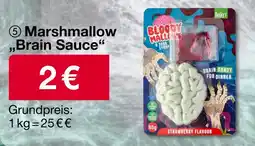 Woolworth Becky's marshmallow „brain sauce“ Angebot