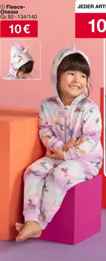 Woolworth Fleece-onesie Angebot