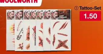 Woolworth Tattoo-set Angebot