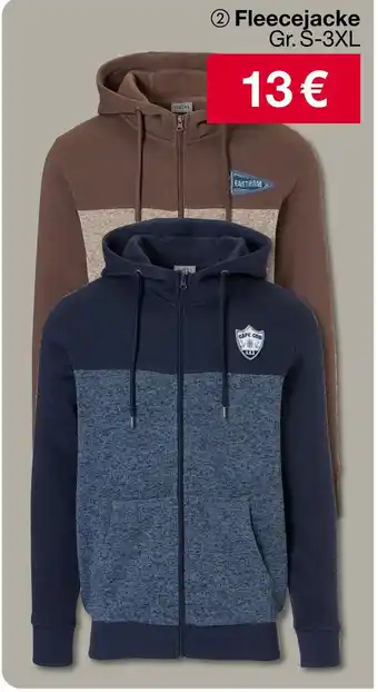 Woolworth Fleecejacke Angebot