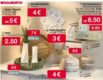 Woolworth Deko-tablett Angebot