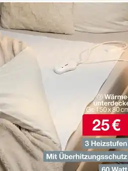 Woolworth Wärmeunterdecke Angebot
