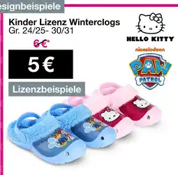 Woolworth Hello kitty kinder lizenz winterclogs Angebot