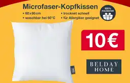 Woolworth Belday home microfaser-kopfkissen Angebot