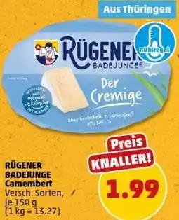 PENNY RÜGENER BADEJUNGE Camembert Angebot