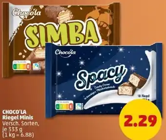PENNY CHOCO'LA Riegel Minis Angebot