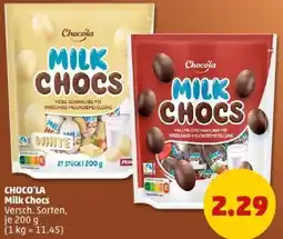 PENNY CHOCO'LA Milk Chocs Angebot