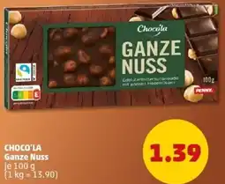 PENNY CHOCO'LA Ganze Nuss Angebot