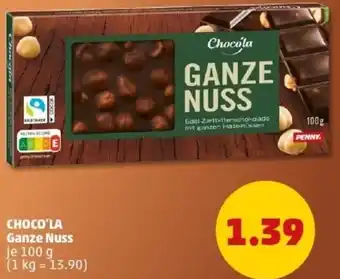 PENNY CHOCO'LA Ganze Nuss Angebot
