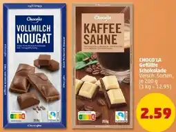 PENNY CHOCO'LA Gefüllte Schokolade Angebot