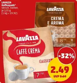 PENNY LAVAZZA Kaffeepads Angebot