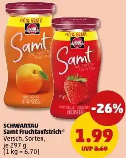 PENNY SCHWARTAU Samt Fruchtaufstrich Angebot