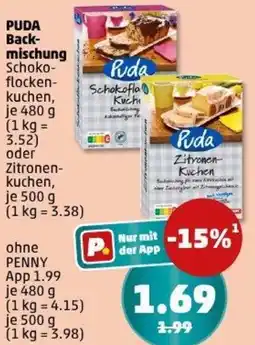 PENNY PUDA Backmischung Angebot