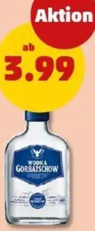 PENNY GORBATSCHOW Wodka Angebot